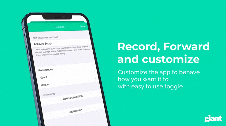Giant VoiceCloud 2.0 App Release