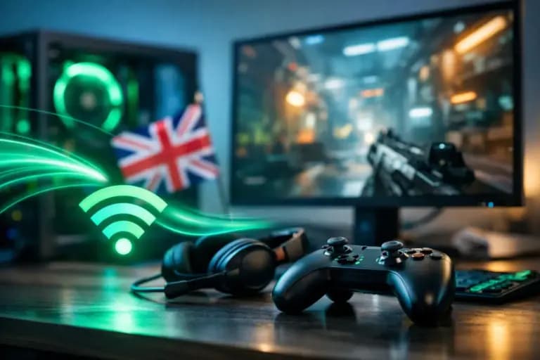 Best Internet for Online Gaming in the UK