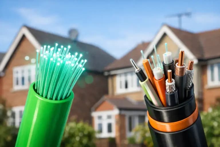 Full Fibre vs Part Fibre for UK Homes Compared